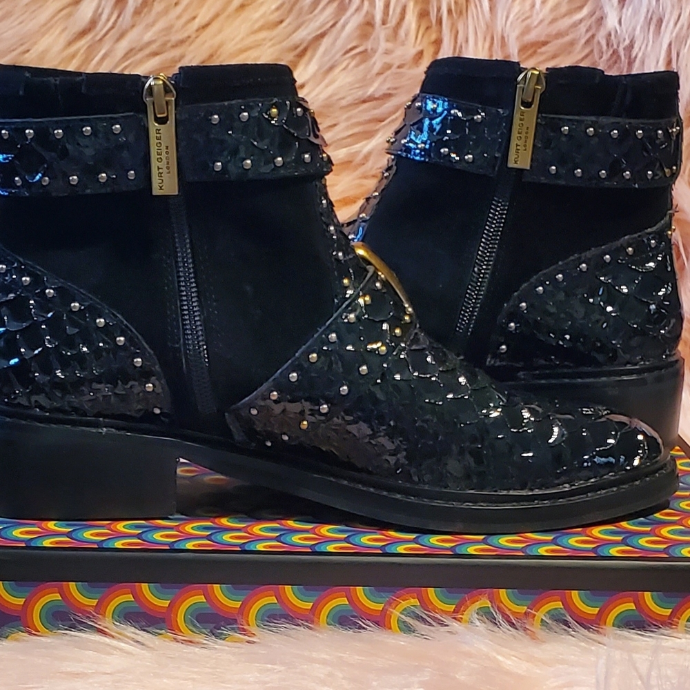 Kurt Geiger London Maddox Ankle Booties - Picture 5 of 7